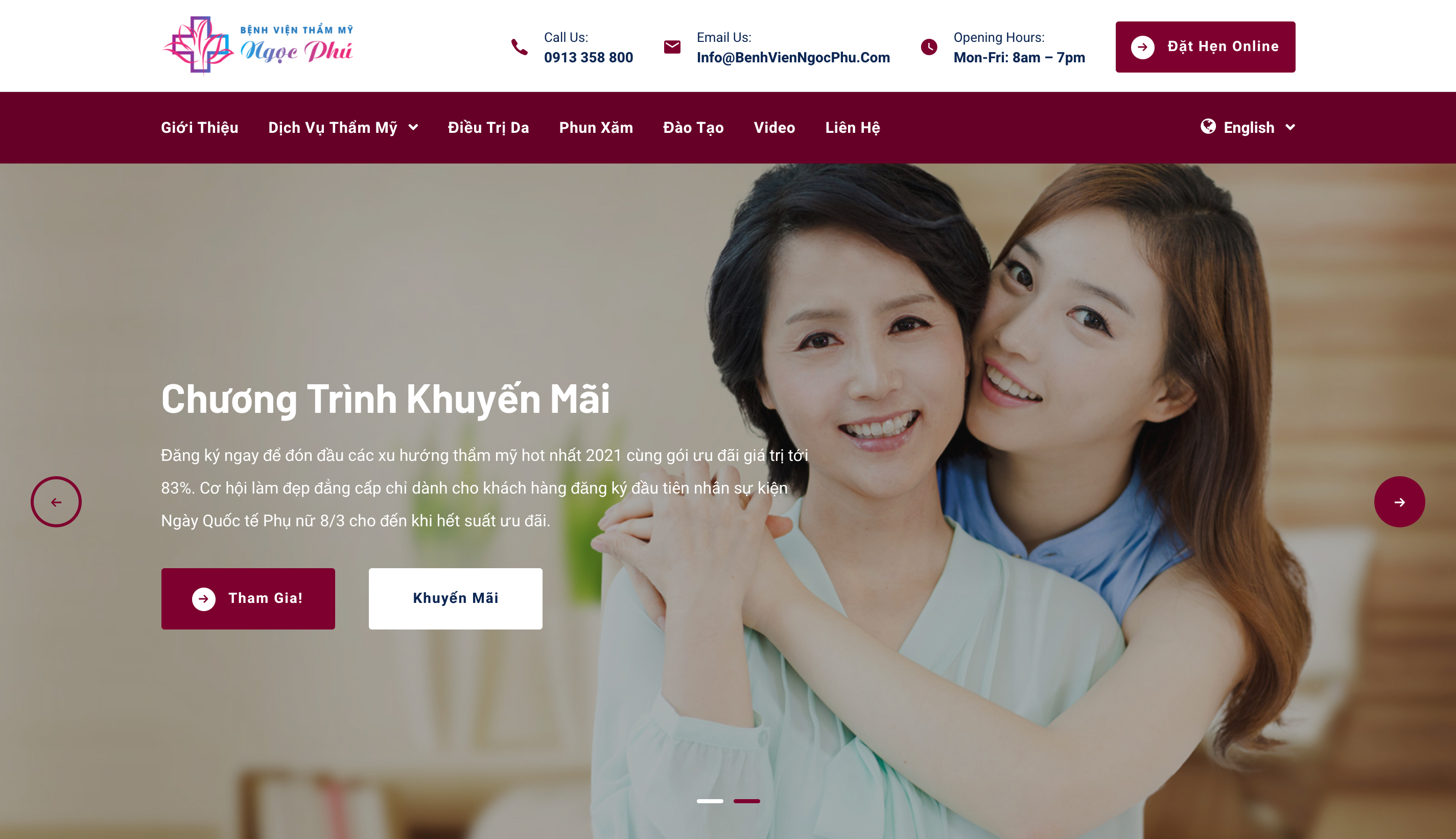 Ngọc Phú by Seven™ Media - Web Design